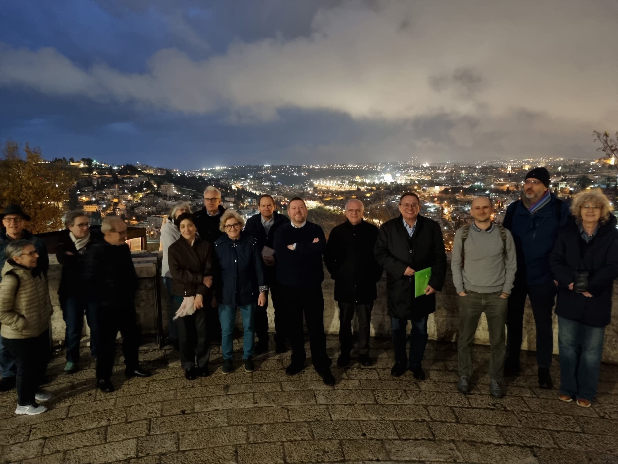 Dal nostro pellegrinaggio per la pace in Terra Santa. Giorno 1