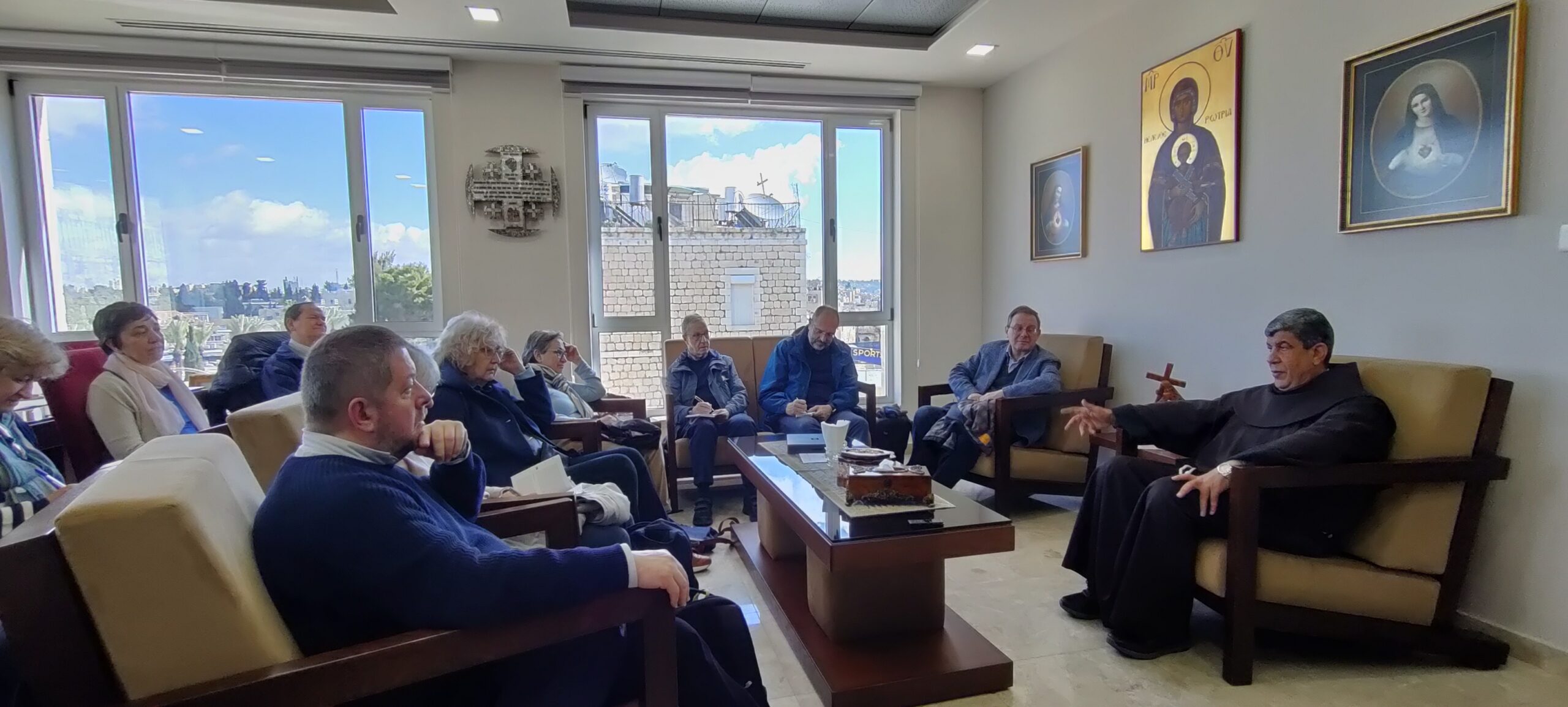 Dal nostro pellegrinaggio per la pace in Terra Santa. Giorno 3