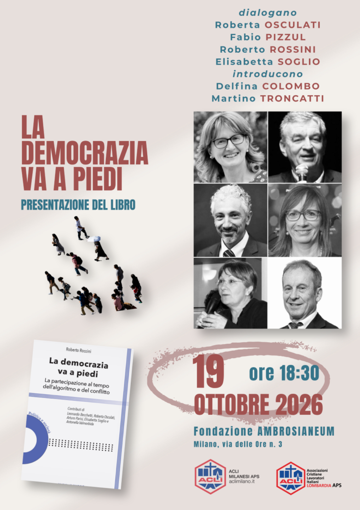 La democrazia va a piedi